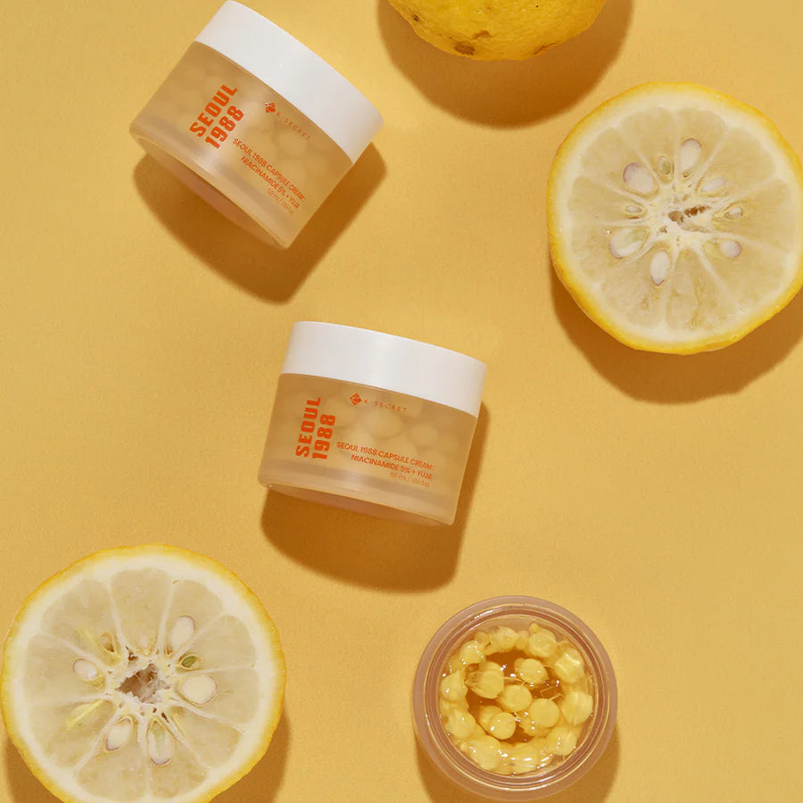 K-SECRET SEOUL 1988 CAPSULE CREAM NIACINAMIDE + YUJA