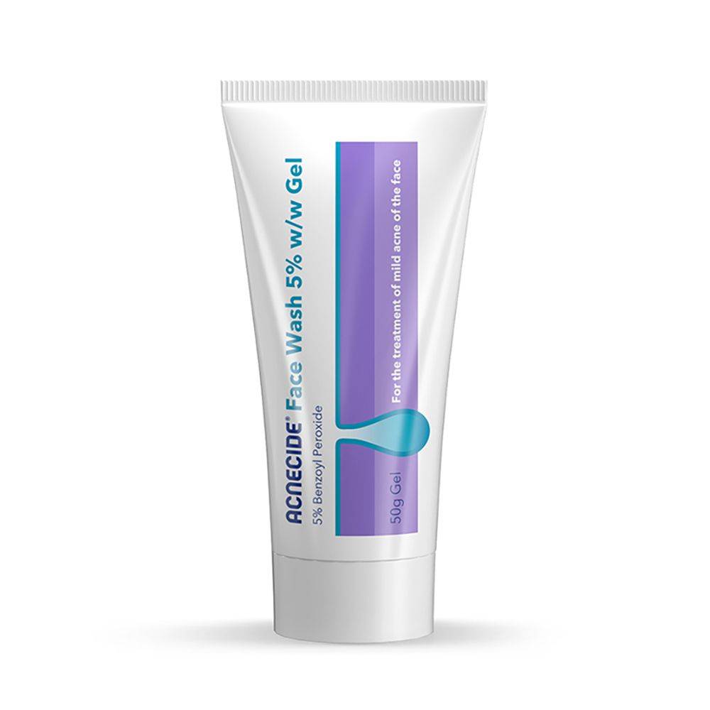 ACNECIDE FACE WASH 5 w/w GEL Swanky Beauty Supply