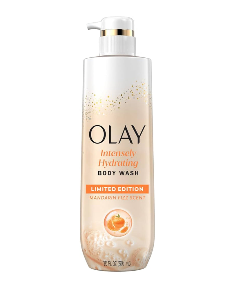 OLAY INTENSELY HYDRATING LIMITIED EDITION MANDARIN FIZZ SCENT 20fl oz