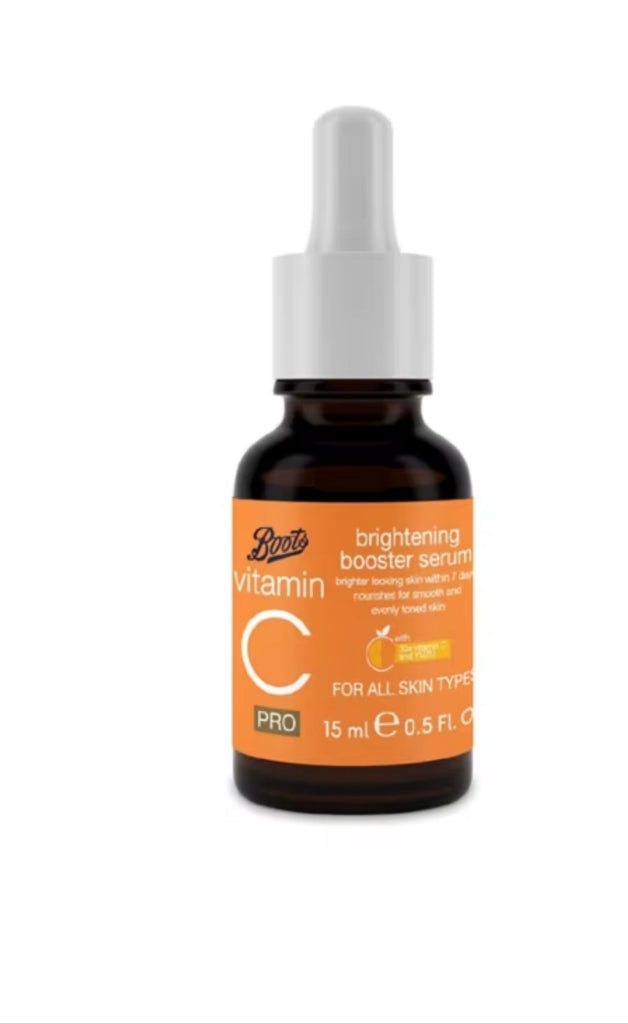 BOOTS VITAMIN C PRO BRIGHTENING BOOSTER SERUM