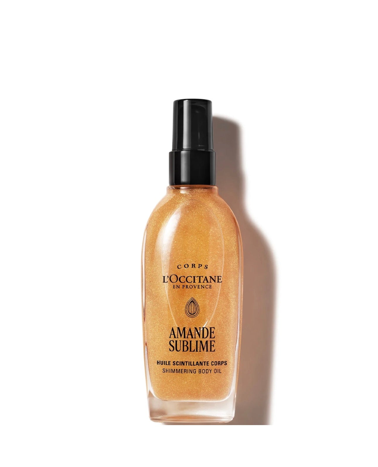 L'OCCITANE AMANDE SUBLIME SHIMMERING BODY OIL | Swanky Beauty Supply
