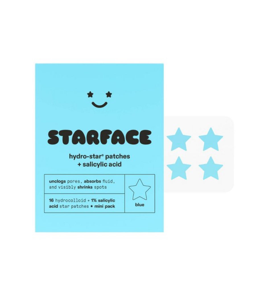 STARFACE BLUE SALICYLIC STAR PIMPLE PATCHES MINI PACK 16pc