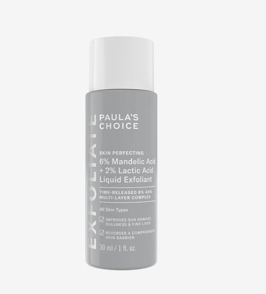 PAULA’S CHOICE 6% MANDELIC + 2% LACTIC ACID LIQUID EXFOLIANT 30ml