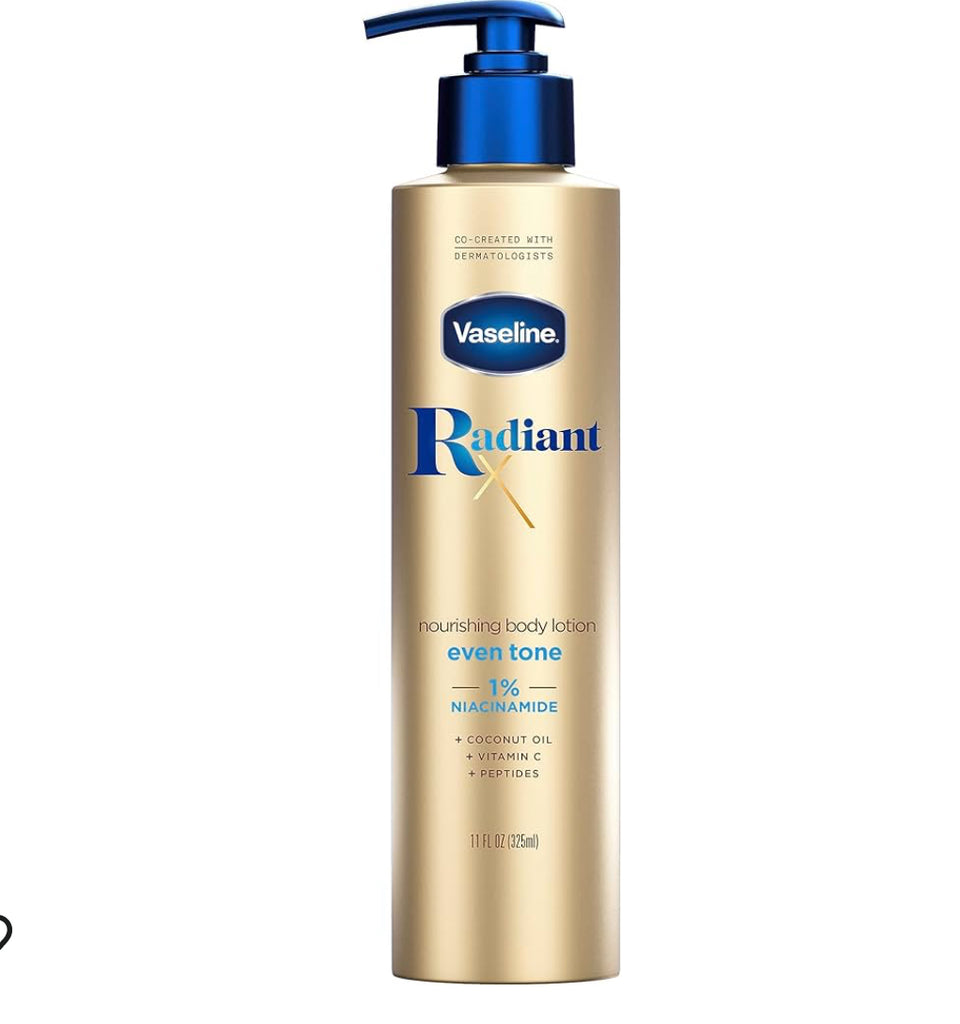 VASELINE RADIANT x NOURISHING BODY LOTION