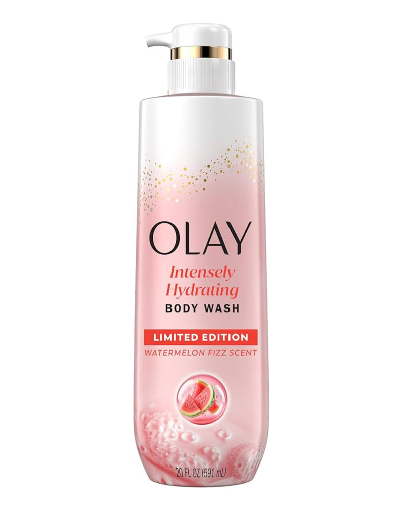 OLAY INTENSELY HYDRATING LIMITIED EDITION WATERMELON FIZZ SCENT 20fl oz