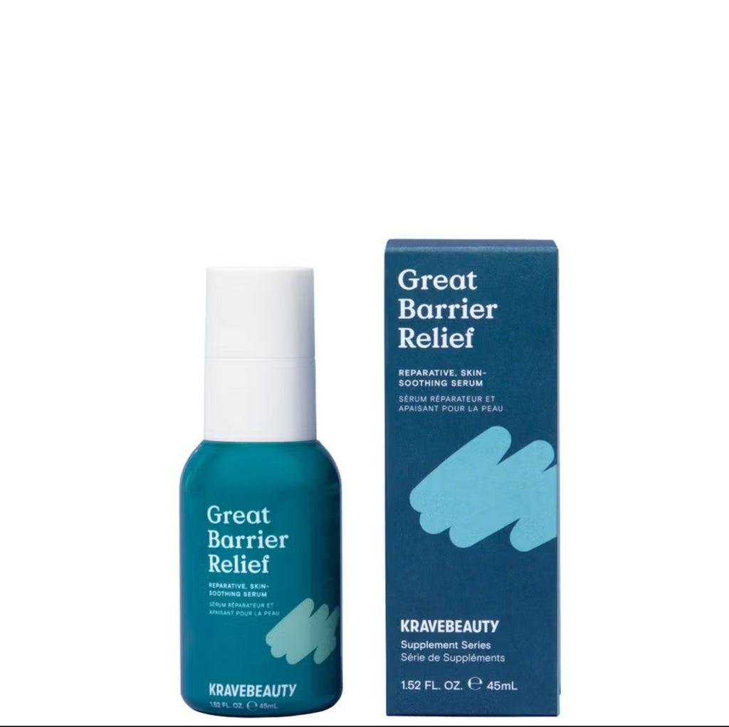 KRAVEBEAUTY GREAT BARRIER RELIEF SOOTHING SKIN BARRIER REPAIR SERUM