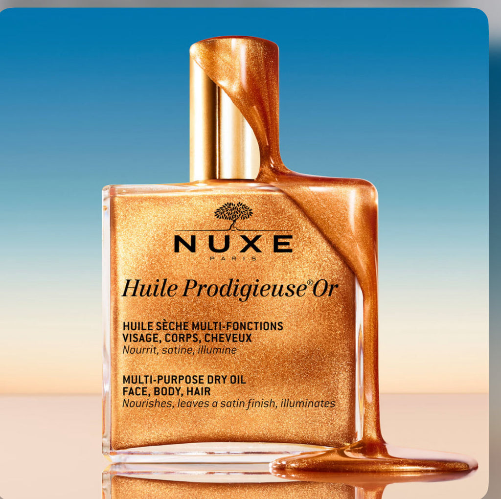 NUXE HUILE PRODIGIEUSE GOLDEN SHIMMER MULTI USAGE DRY OIL 50ML