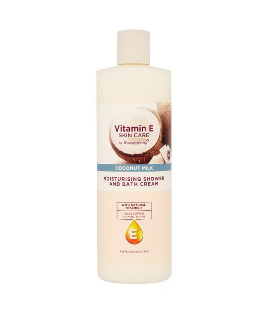 SUPERDRUG COCONUT MILK SHOWER AND BATH CREAM