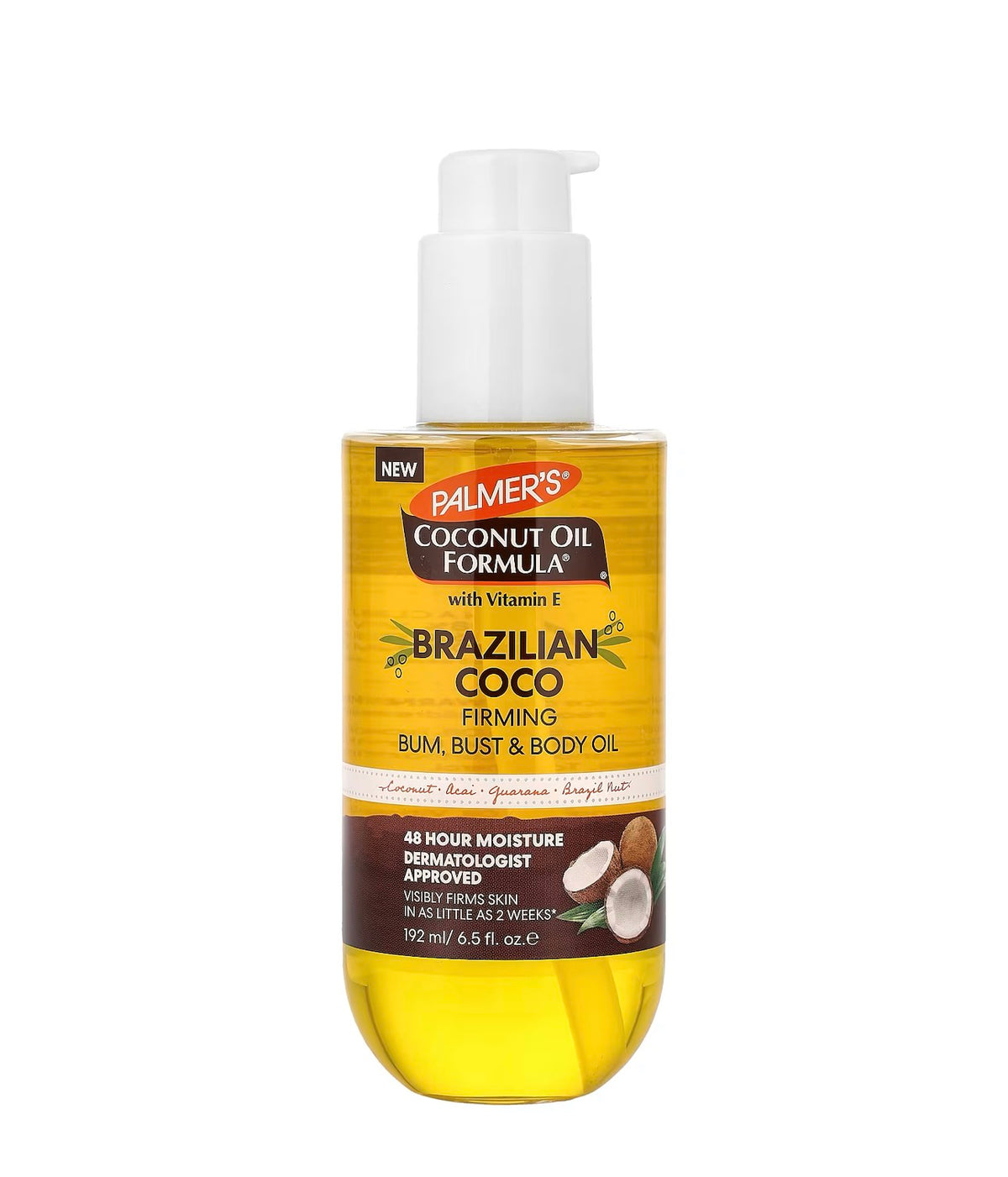 PALMER’S BRAZILIAN COCO FIRMING BUM, BUST & BODY OIL | Swanky Beauty Supply