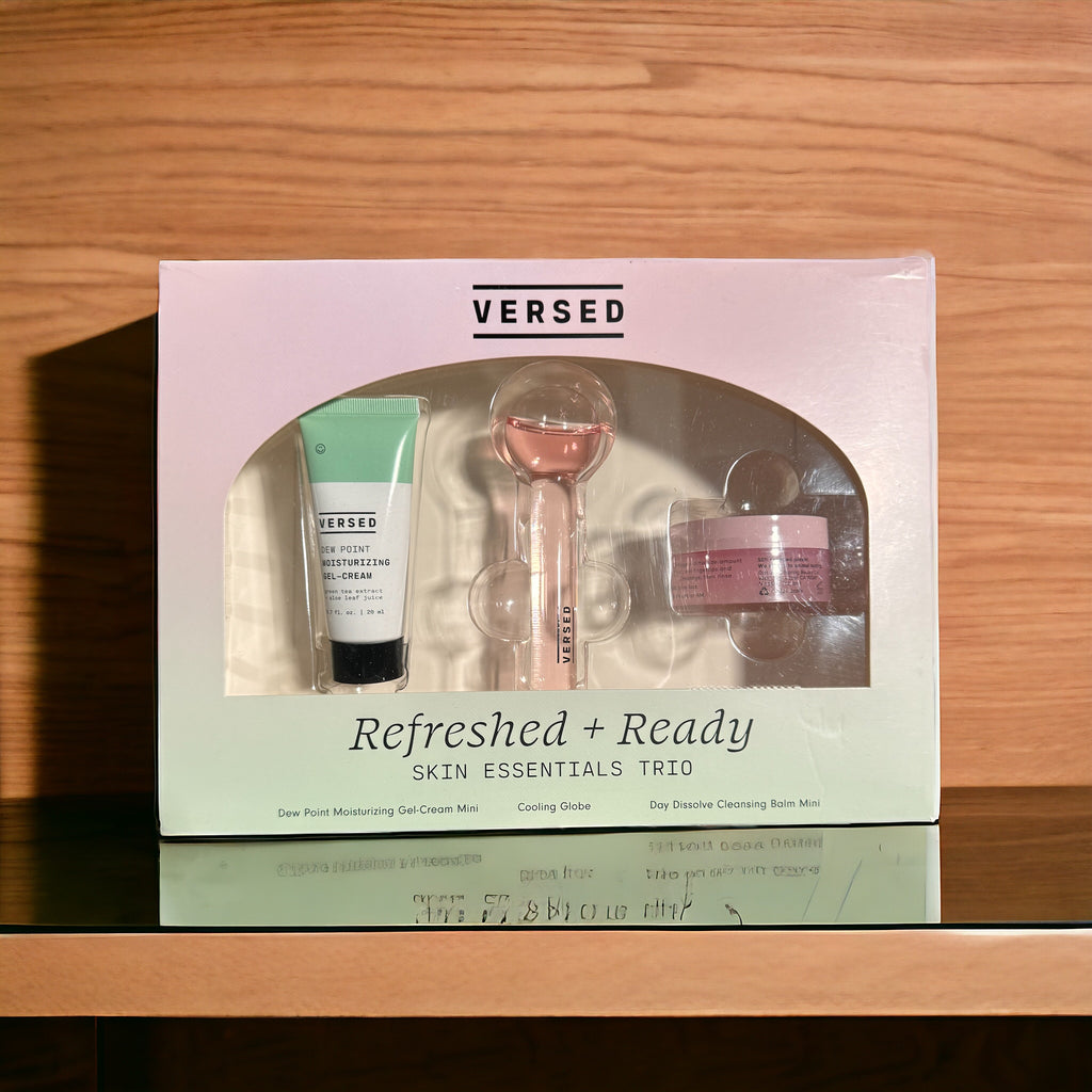 VERSED REFRESHED + READY SKIN ESSENTIALS TRIO