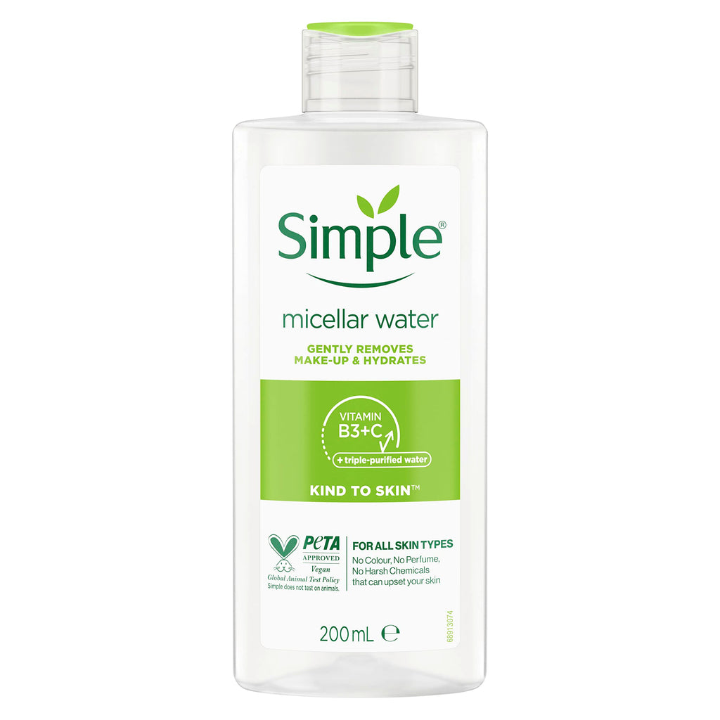 SIMPLE KIND TO SKIN MICELLAR CLEANSING WATER