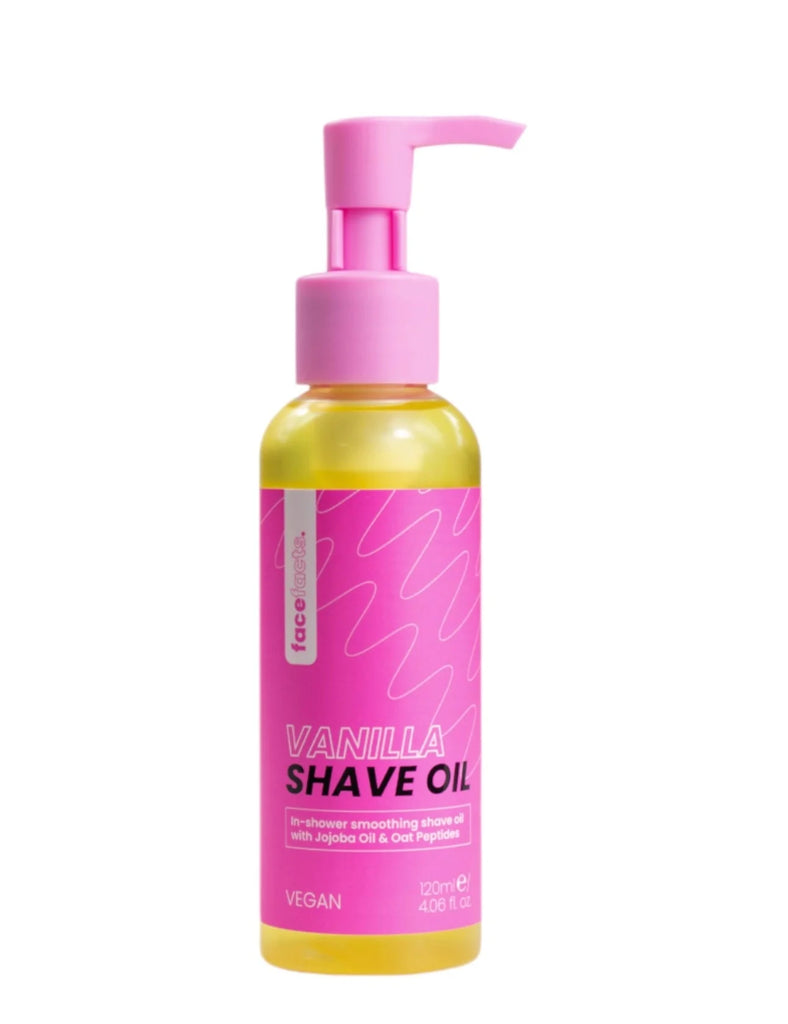 FACE FACTS VANILLA SHAVE OIL