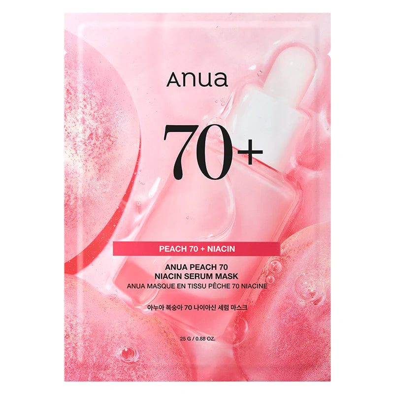 ANUA PEACH 70 NIACIN SERUM MASK