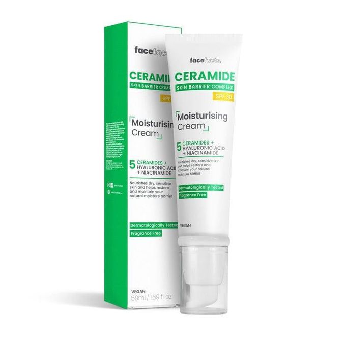 FACE FACTS CERAMIDE SKIN BARRIER COMPLEX SPF 30 MOISTURIZING CREAM ...