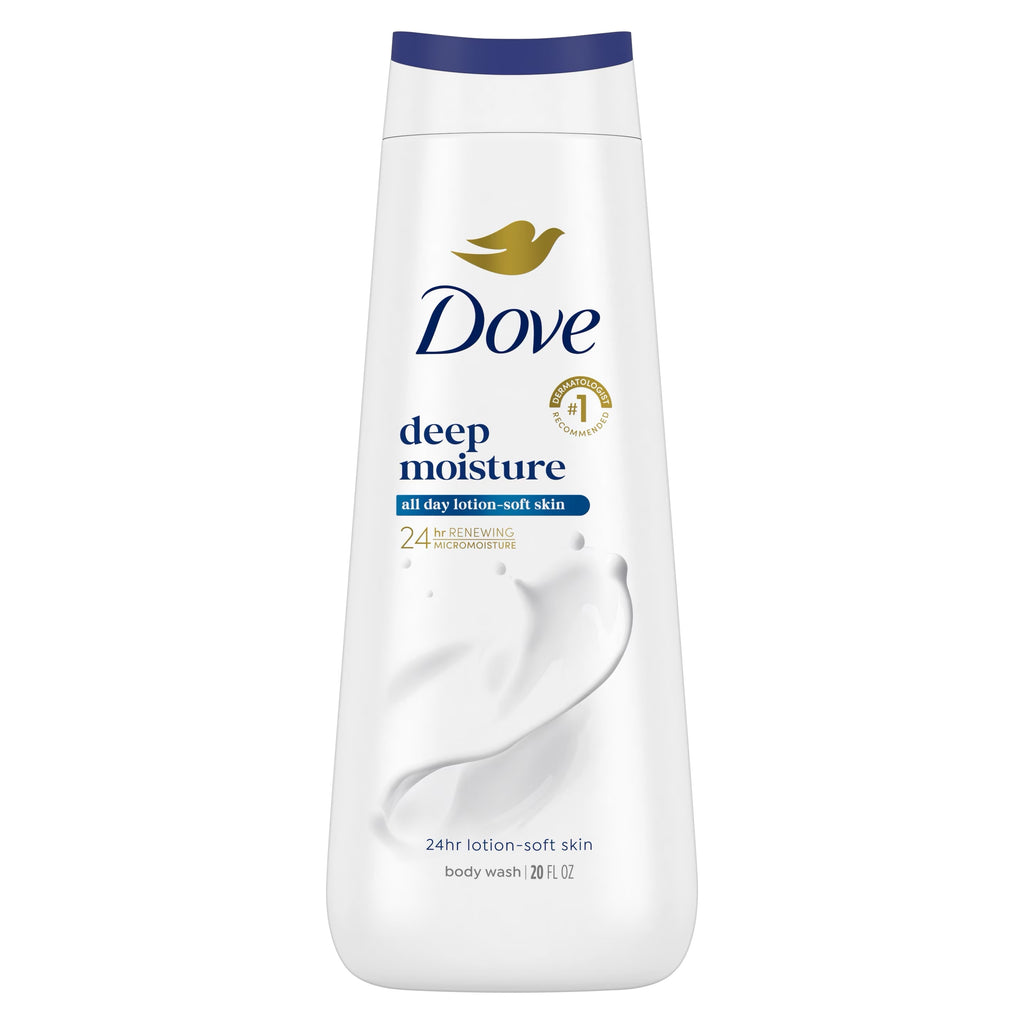 DOVE BODY WASH DEEP MOISTURE 20oz