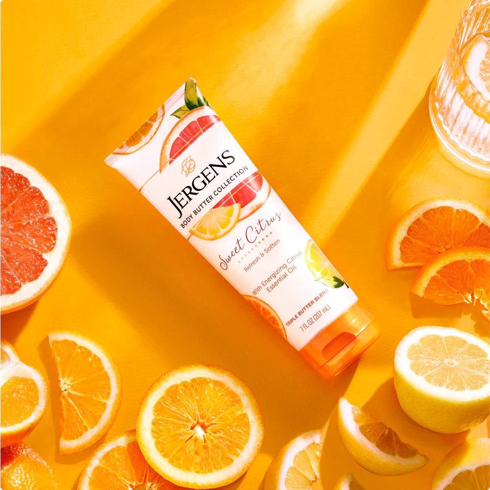 JERGENS SWEET CITRUS WITH CITRUS ESSENTIAL OIL
