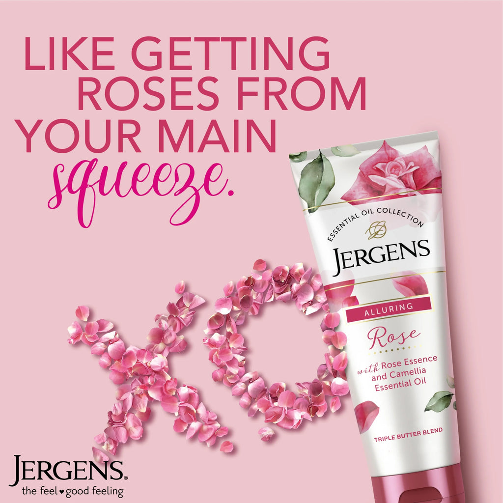JERGENS TRIPLE BUTTER ROSE 7oz