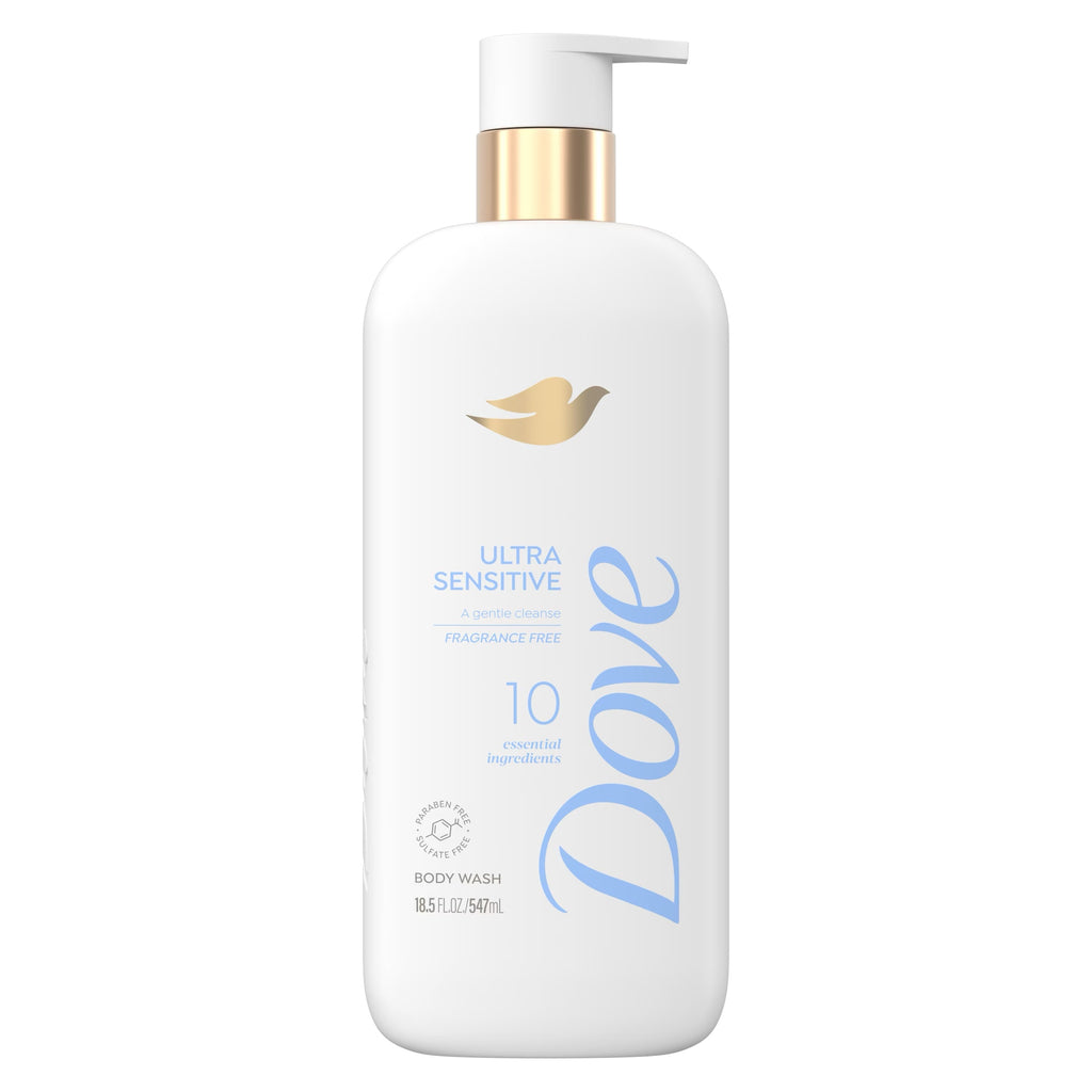 DOVE ULTRA SENSITIVE BODY WASH 18.5oz