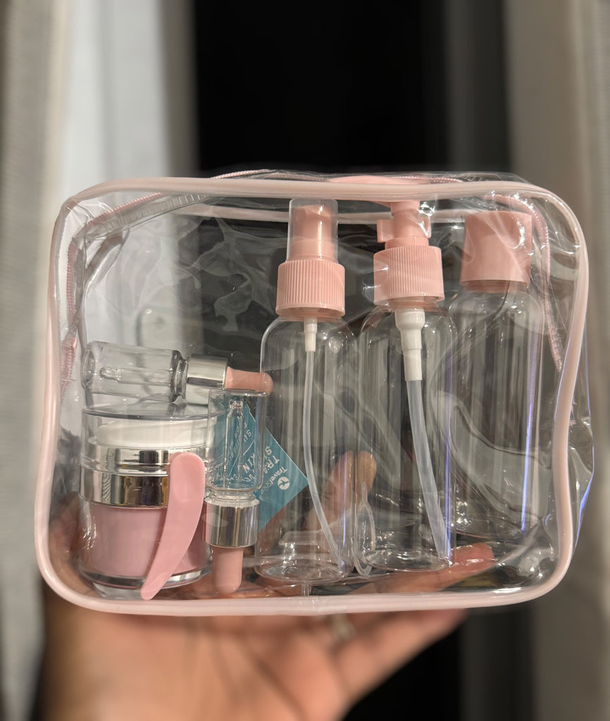 6 PIECE TRAVEL BOTTLE SET