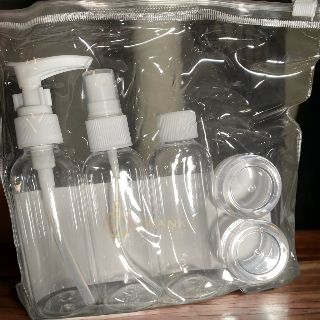 5 PIECE TRAVEL BOTTLE SET