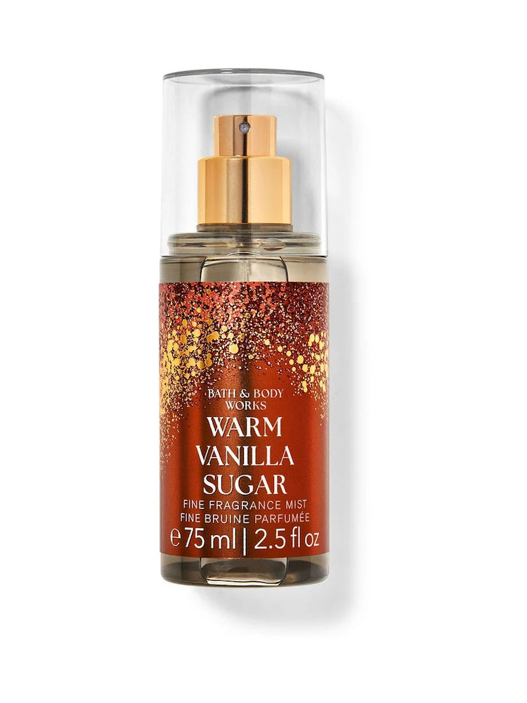 BATH AND BODY WORKS BODY MIST 75ml WARM VANILLA SUGAR