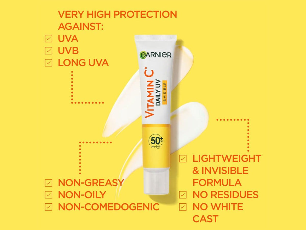 GARNIER VITAMIN C DAILY UV INVISIBLE BRIGHTENING FLUID