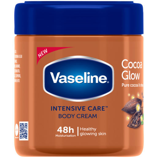 VASELINE INTENSIVE CARE BODY CREAM COCOA GLOW