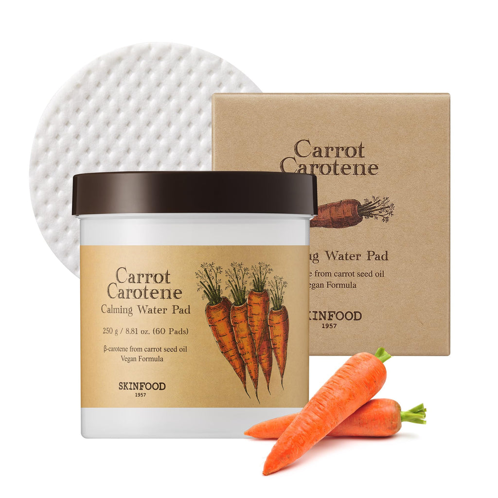 SKINFOOD CAROTENE CALMING WATER PADS