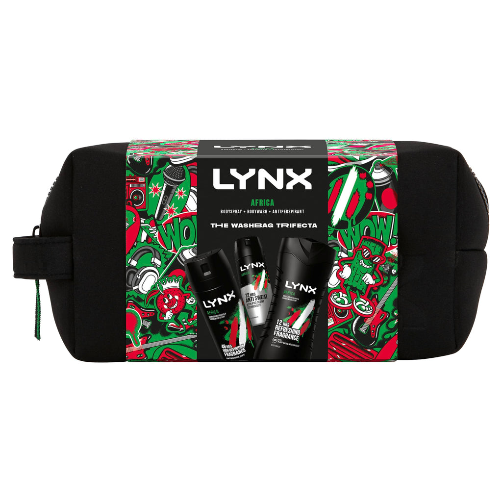 LYNX AFRICA THE WASHBAG TRIFECTA