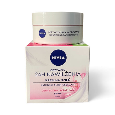 NIVEA DAY CREAM NOURISHING SPF 15 50ml | Swanky Beauty Supply