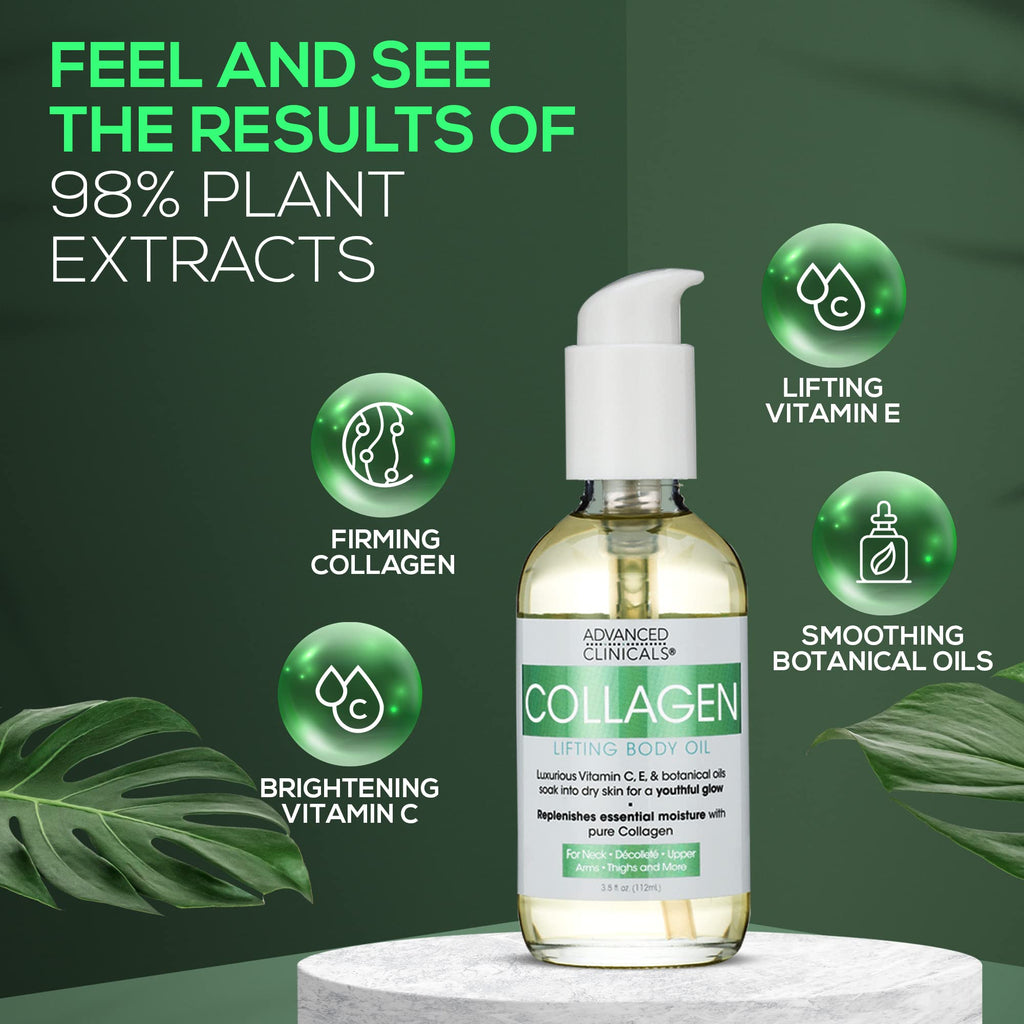 ADVANCED CLINICALS LIFTING BODY OIL 112ml