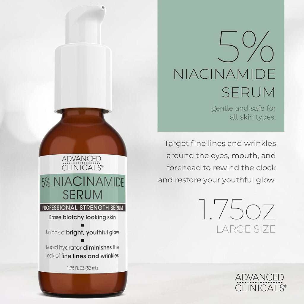 ADVANCED CLINICALS 5 NIACINAMIDE SERUM Swanky Beauty Supply advanced-clinicals-5-niacinamide-serum-swanky-beauty-supply