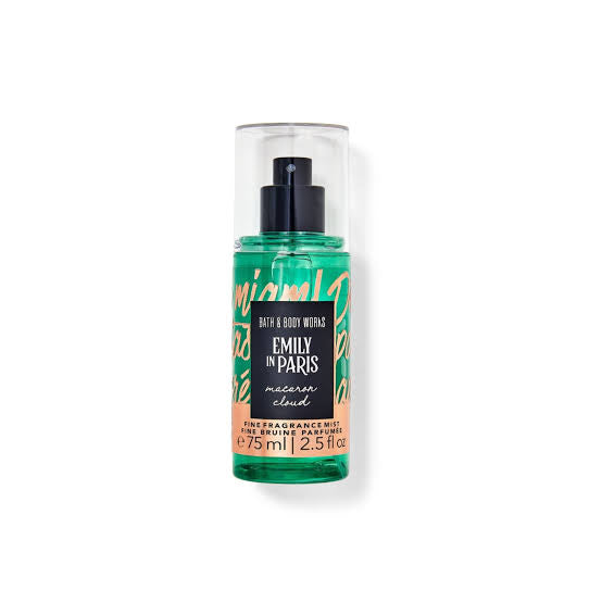 BATH AND BODY WORKS BODY MIST 75ml EMILY IN PARIS MACARON CLOUD