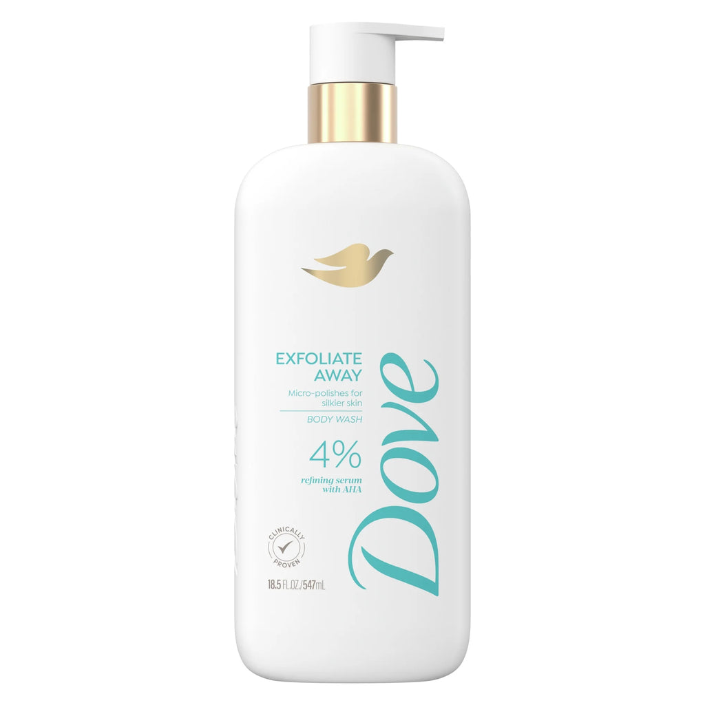 DOVE EXFOLIATE AWAY BODY WASH
