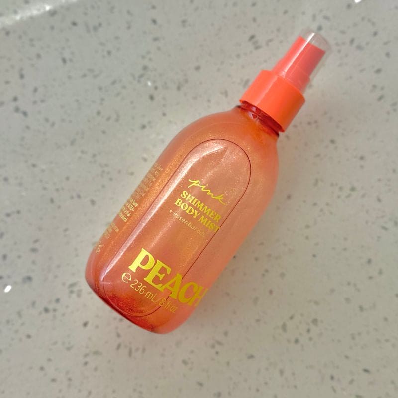 VICTORIA’S SECRET PEACH PINK SHIMMER BODY MIST