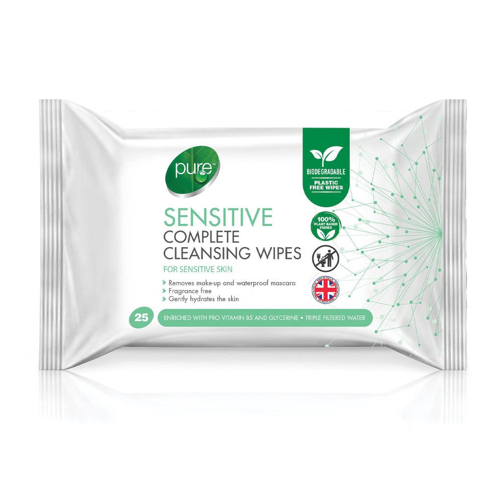 PURE SENSITIVE CLEASING WIPES