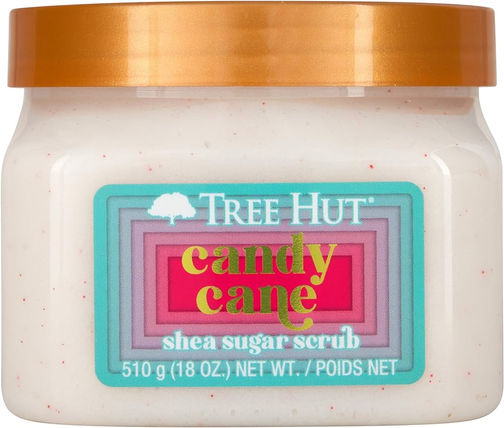 TREE HUT CANDY CANE SHEA SUGAR SCRUB