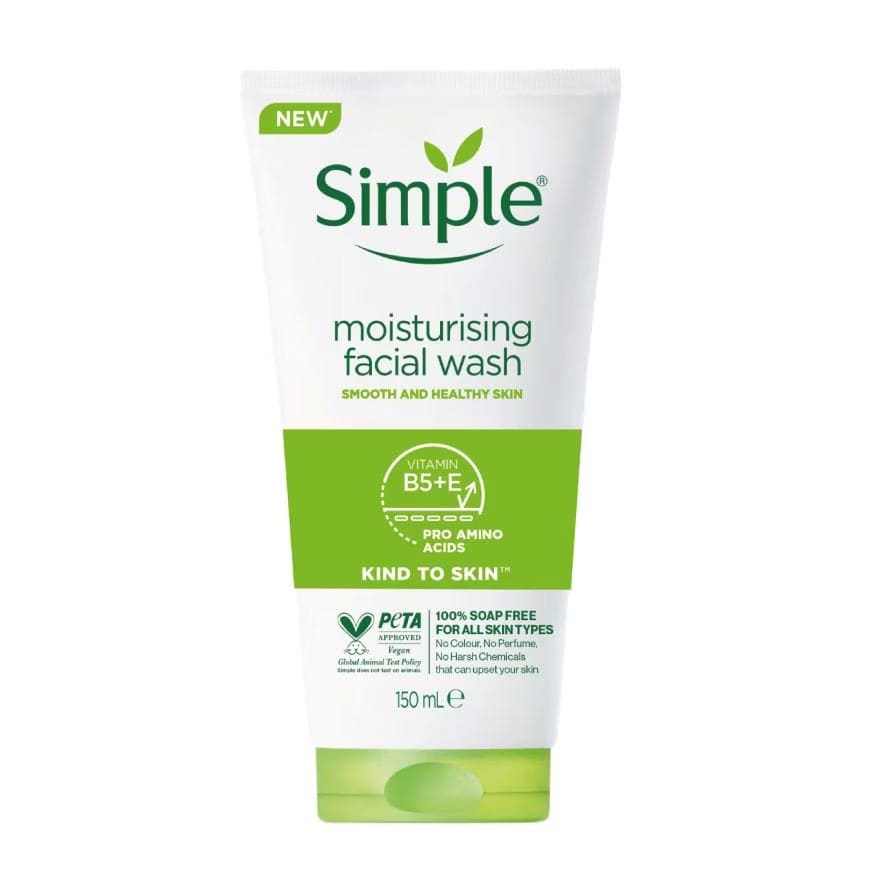 SIMPLE MOISTURIZING FACIAL WASH