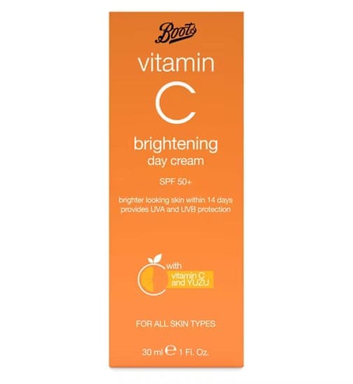 BOOTS BRIGHTENING DAY CREAM