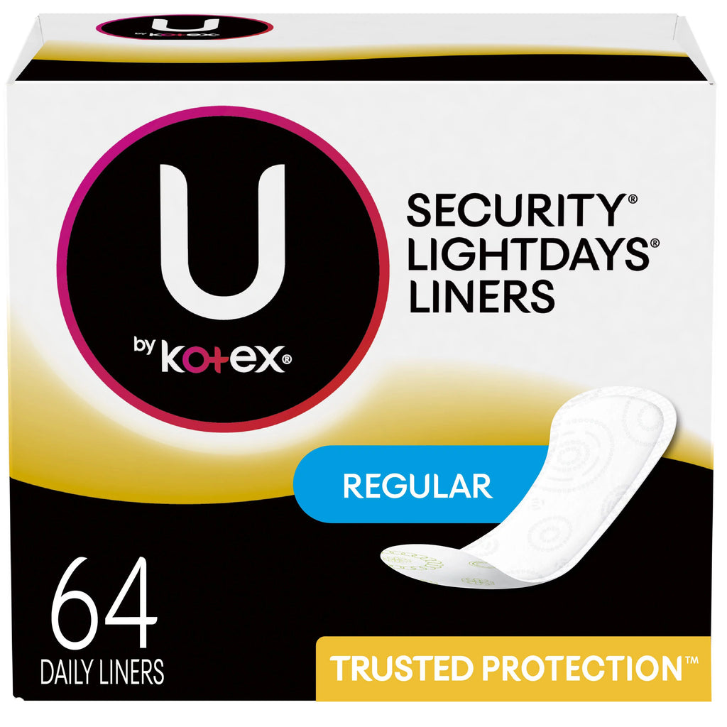 U BY KOTEX SECURITY LIGHT DAYS LINERS( REGULAR)