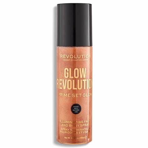 REVOLUTION PRIME SET GLOW TIMELESS BRONZE SPRAY