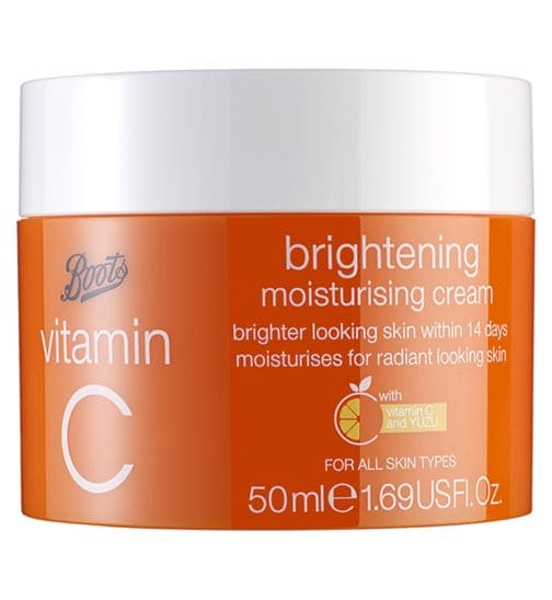 BOOTS VITAMIN C BRIGHTENING MOISTURIZING CREAM