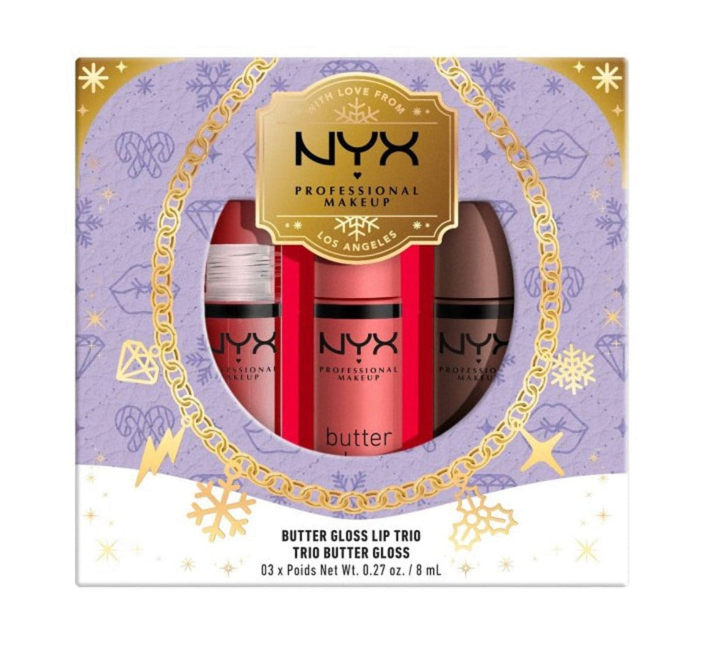 NYX PROFESSIONAL MAKEUP BUTTER GLOSS LIP TRIO KIT