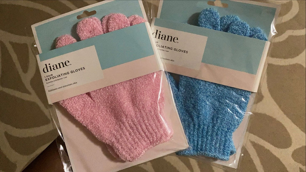 DIANE 1 PAIR EXFOLIATING GLOVES