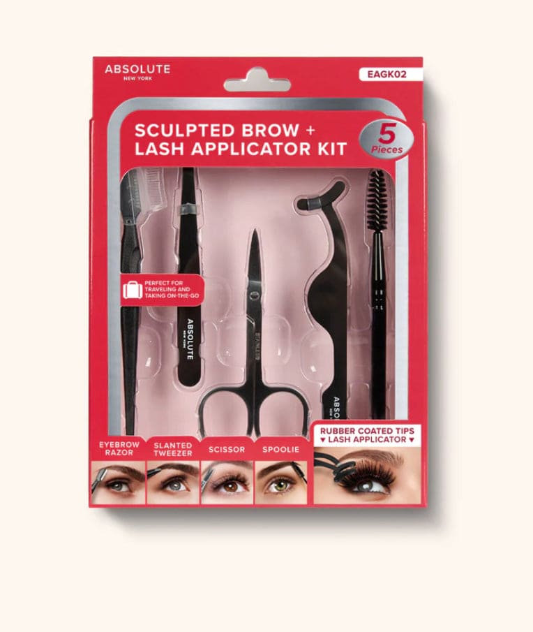 ABSOLUTE SCULPTED BROW + LASH APPLICATOR KIT