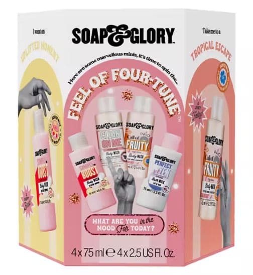 SOAP AND GLORY FEEL OF FOUR TUNE SET