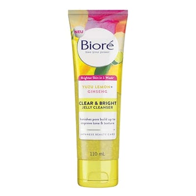 BIORE CLEAR AND BRIGHT JELLY CLEANSER